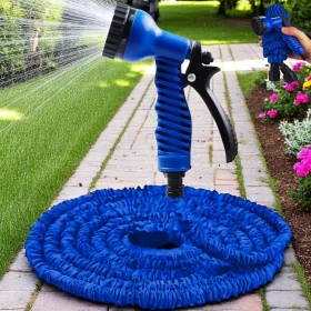 Expandable Garden Water Hose With Spray Nozzle -15m
