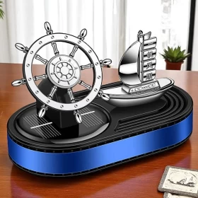 Sailor's Rudder & Ship Solar Rotating Air Freshener