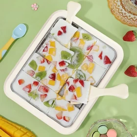 DIY Frozen Yogurt Ice Cream Roller Plate Machine -30x30cm