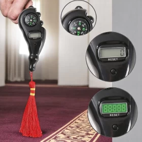 Digital Tasbeeh Counter with Beads and LED Light