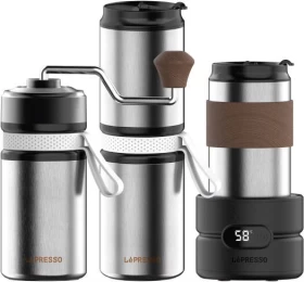 LePresso Grindo Quattro 4-in-1 Outdoor Coffee Set