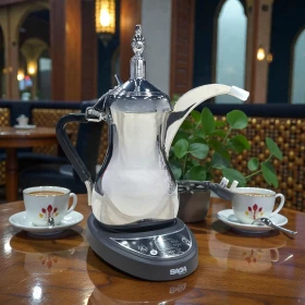 SAGA Stainless Steel Arabic Dallah Coffee Maker – SG-ACM01N