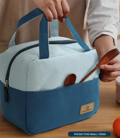 Canvas Lunch Bag Reusable & Washable