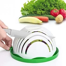 Salad Cutter Bowl Easy Salad Maker