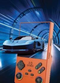 Porodo Gaming 4" Square Display Retro Handheld Game Console