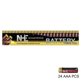 24Pcs Super Heavy Duty AAA Battery