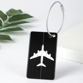 Luggage Tags for Suitcases – Aluminium Alloy with Steel Loop