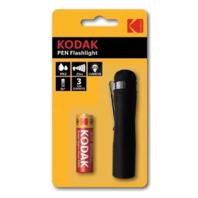 Kodak LED Pen Flashlight Pocket Torch With AA Battery -25m