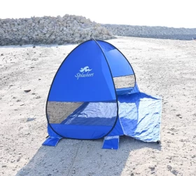 SPLASHERS Folding Pop-Up Tent – Blue (140 x 168 x 152 cm)
