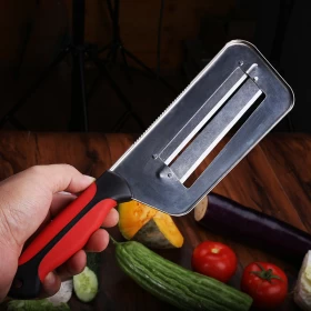 Double Blade Vegetable Slicer & Peeler – Fast & Versatile Kitchen Tool