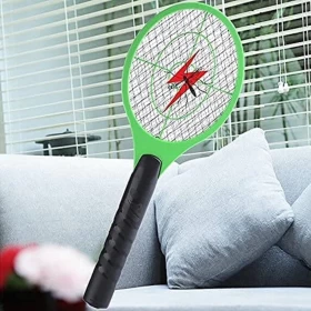 Electric Mosquito Racket  Powerful Fly & Insect Zapper Bat