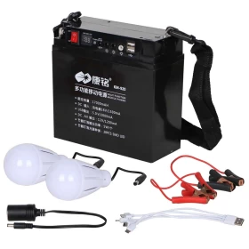 Solar Compatible Power Station Jump Starter LED Lighting 17000mAh