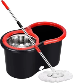 Spin Mop with Bucket – 360° Rotating Head