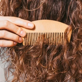 Wooden Comb Baby Hair Brush Anti-Static Pocket sized