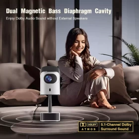 TS-2 1080P Home Theater Projector – Bring the Cinema to Your Home!