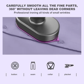 Mini Iron Wrinkles Fast with This Pocket Size