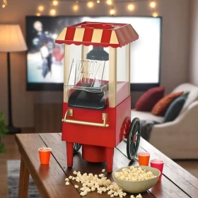 Sumo Nostalgia Hot Air Popcorn Machine Oil Free