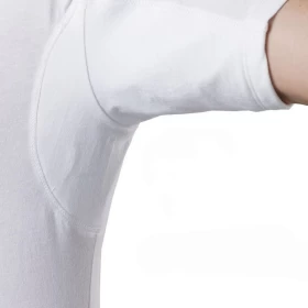 Sweatproof Classic Cotton Undershirt for Men with Underarm Sweat Pad-(U shape neck)